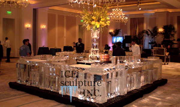 Atlanta Ice Sculpture, Georgia - Ice Sculptures, Carvings, & Art Designs:  Ice Bars, & Vodka Luges